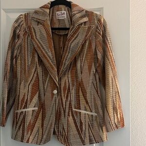 Vintage Nan Scott Women's Blazer Sz 6